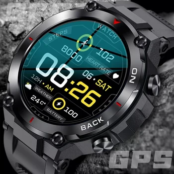 Nowe Pozycyjne GPS Zegarek Dla Mężczyzn, Wojenne, Sportowe, Inteligentny Zegarek Na Świeżym Powietrzu, Super Długi Tryb Czuwania, Monitor Zdrowia, 5ATM, Męskie Zegarek Do Pływania