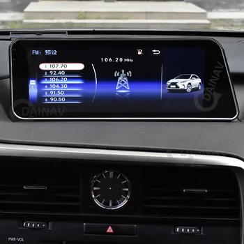Android 12,3 calowy Samochodowy Odtwarzacz Multimedialny do LEXUS RX RX200 RX350 RX450 2016-2019 GPS Nawigacja Radio Samochodowe stereo