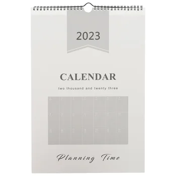 Kalendarz Ścienny Miesięczny Harmonogram Podwieszany Planowanie Cewka Spiralna Roczny Rok 2023 Kalendarze W Formacie A3 Листающая Papier Ozdobny Fotografowanie Typu Twin