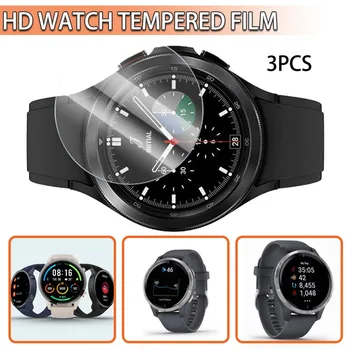Mayitr 3 szt. 9 H HD Zegar Hartowane Szkło Anty Wody Smartwatch Screen Protector Dla Samsung Galaxy Watch 40/44/45 mm