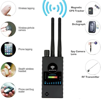 G528B G528 Sygnał Bezprzewodowy Detektor Ochrony Od Podsłuchów GSM GPS Urządzenie Wyszukiwania Audio Błąd Wykrywania RF Detector