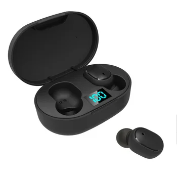 Słuchawki bezprzewodowe Bluetooth-compatibleV5.0 Bezprzewodowe douszne słuchawki Sportowe, słuchawki E6S TWS Słuchawki, zestaw głośnomówiący z mikrofonem