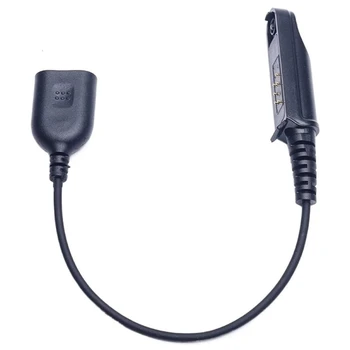 Kabel-adapter do Baofeng UV-9R Plus UV-XR Wodoodporny do 2 styków Nadaje się do zestawu UV-5R UV-82 UV-S9 Walkie Talkie