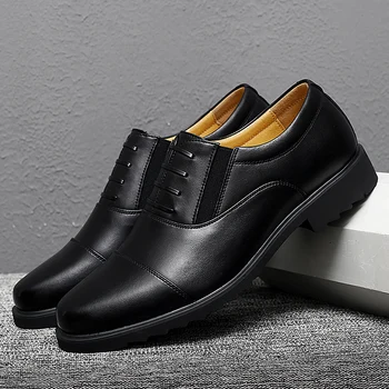 Męskie obuwie Wiosenne Obuwie Męskie Męskie Oficjalna buty Buty Casual Męskie Zapatos Hombre 2020 Męskie Skórzane oficjalne buty w Stylu Koreańskim