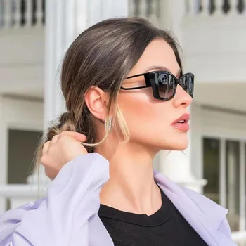 Nowa Moda Podróży przeciwsłoneczne Damskie okulary Trend Wysokie Poczucie Popularne Okulary Damskie Okulary Retro