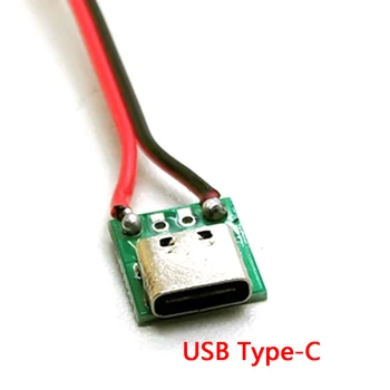 5Pin USB Type-C Micro Mini T port Wodoodporne Złącze USC-C PCB gniazdo do gniazda Gniazdo Do Ładowania Interfejs Ze Spawania Drutem