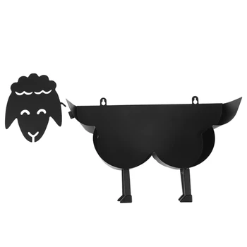 Ładny Uchwyt Rolki Papieru Toaletowego Black Sheep, Nowość, wolnostojący lub Ścienny Stojak Do Przechowywania papieru Toaletowego w Rolkach