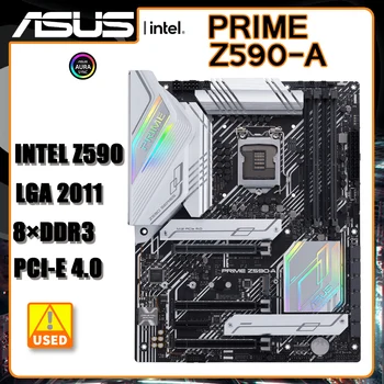 Płyta główna Z590 LGA 1200 Asus PRIME Z590-A płyta główna LGA 1200 DDR4 USB3.2 PCI-E 4,0 3 X M. 2 ATX Dla procesorów Core i3-10100F