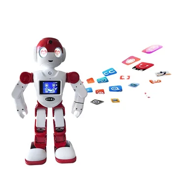 Sterowanie ekranem inteligentne programowanie inteligentny robot zabawki dzieci tańczą zabawki dla dzieci inteligentny robot edukacja