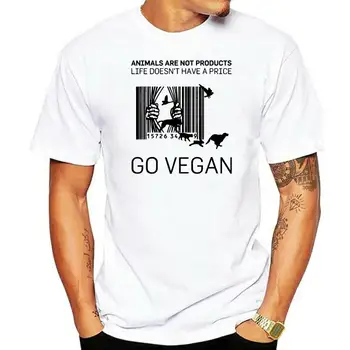 9602A Humor Projekt Wegetariańskie Wegańskie Koszulka Zwierzęta Nie Produkty Casual t-Shirt Unisex Z Naturalnej Bawełny S-6XL t-Shirt