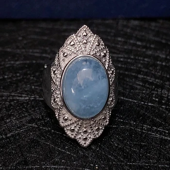 Kamień Naturalny Tworzenia Biżuterii Niebieski Szafir Niebieski Szafir Kryształ Pierścień Otwarcie Projekt Na Żywo Kobiecy Buduar Sprzedaż Hurtowa Z Fabryki