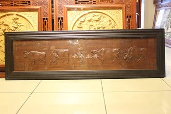 Dongyang klasyczna rzeźba w drewnie Wisiorek wiszące na ścianie wejściowej ekran tło hotel ukształtowanie ostrza rysunek wysyłka