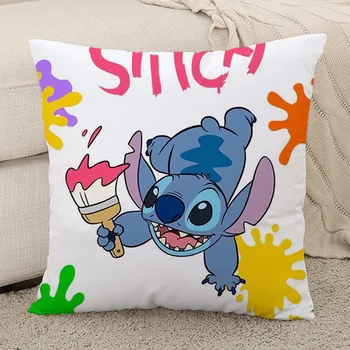 Disney Lilo & Stitch Poszewka Etui Plac Dziewczyna Para Poszewka Poduszki Etui Salon 40x40 cm
