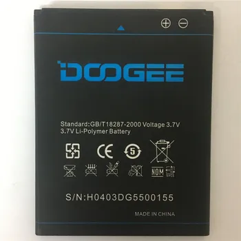 B-DG550 DG550 Oryginalna Bateria Do Telefonów komórkowych Doogee Dagger 550 3000 mah Rzeczywista Pojemność Wymiennych Baterii najwyższej Jakości
