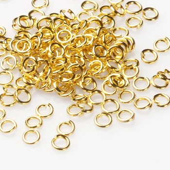 [wamami] 10 g Złotego Koloru Metalowy Otwarte Pierścień do Skakania Dla BJD Naszyjnik Bransoletka Diy Akcesoria