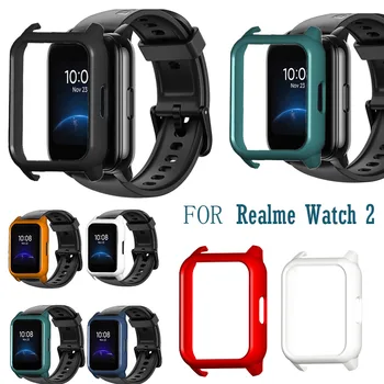 Etui Do Realme Zegarek Smartwatch 2 Wymiana PC Etui Akcesoria Solidna Rama z Tworzywa sztucznego Zderzak