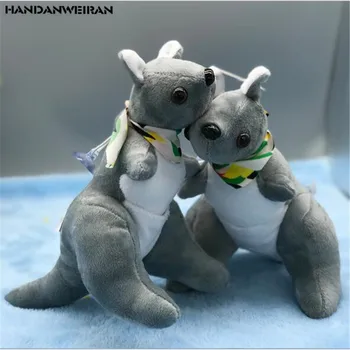 Nowy 1 Szt. Kangur Mama Pluszowe Zabawki Bawełna Zwierząt Miękkie Zabawki Dobrej Jakości Tanie Lider Sprzedaży Dzieci 22 cm