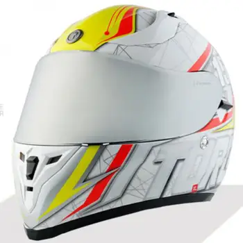 TORC T18 wysokiej jakości ABS-klasyczny полнолицевой kask z podwójnym daszkiem, dla wysokiej wytrzymałości wyścigowych i drogowych motocyklowych kasków ochronnych