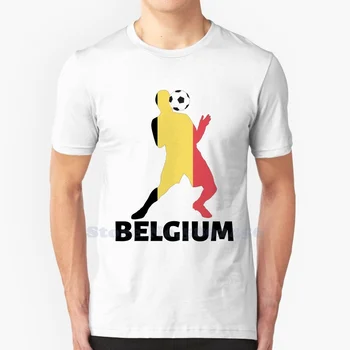 Wysokiej jakości Koszulka Kibica piłkarskiej reprezentacji Belgii
