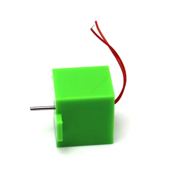 Kwadratowy ветротурбинный generator DIY wzorcowy silnik mikro mini DC mały silnik technologia produkcji silników zielonych